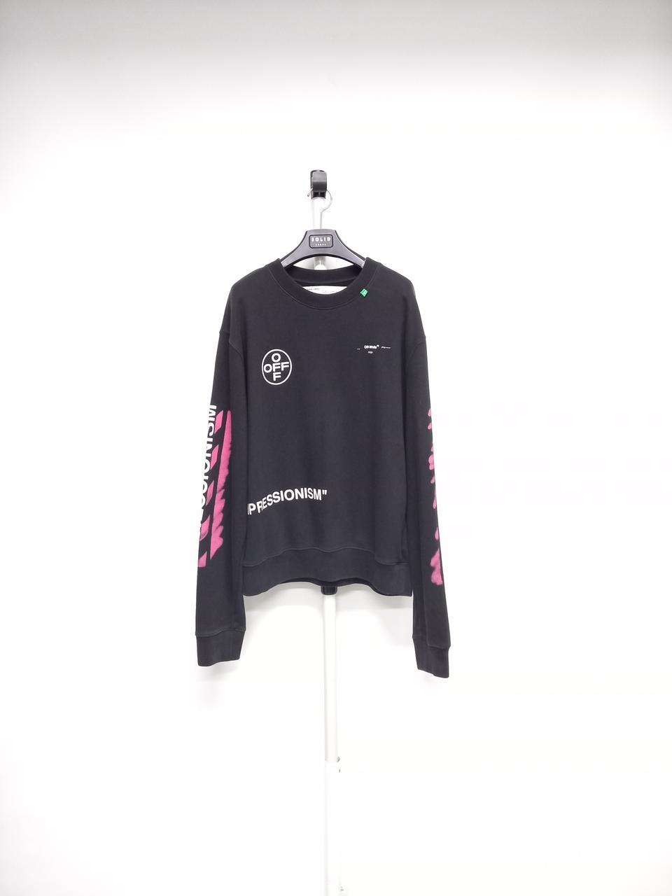 오프화이트 남성 춘추동 맨투맨 XL.L