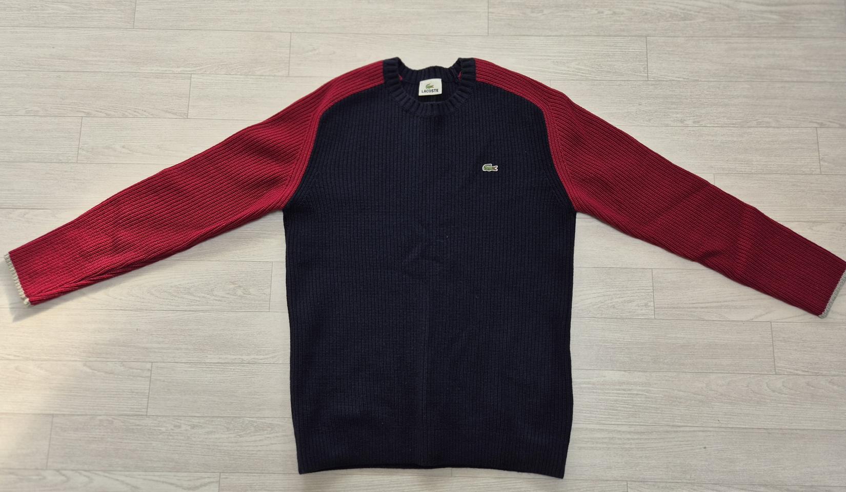 라코스테  니트 스웨트  남성 100