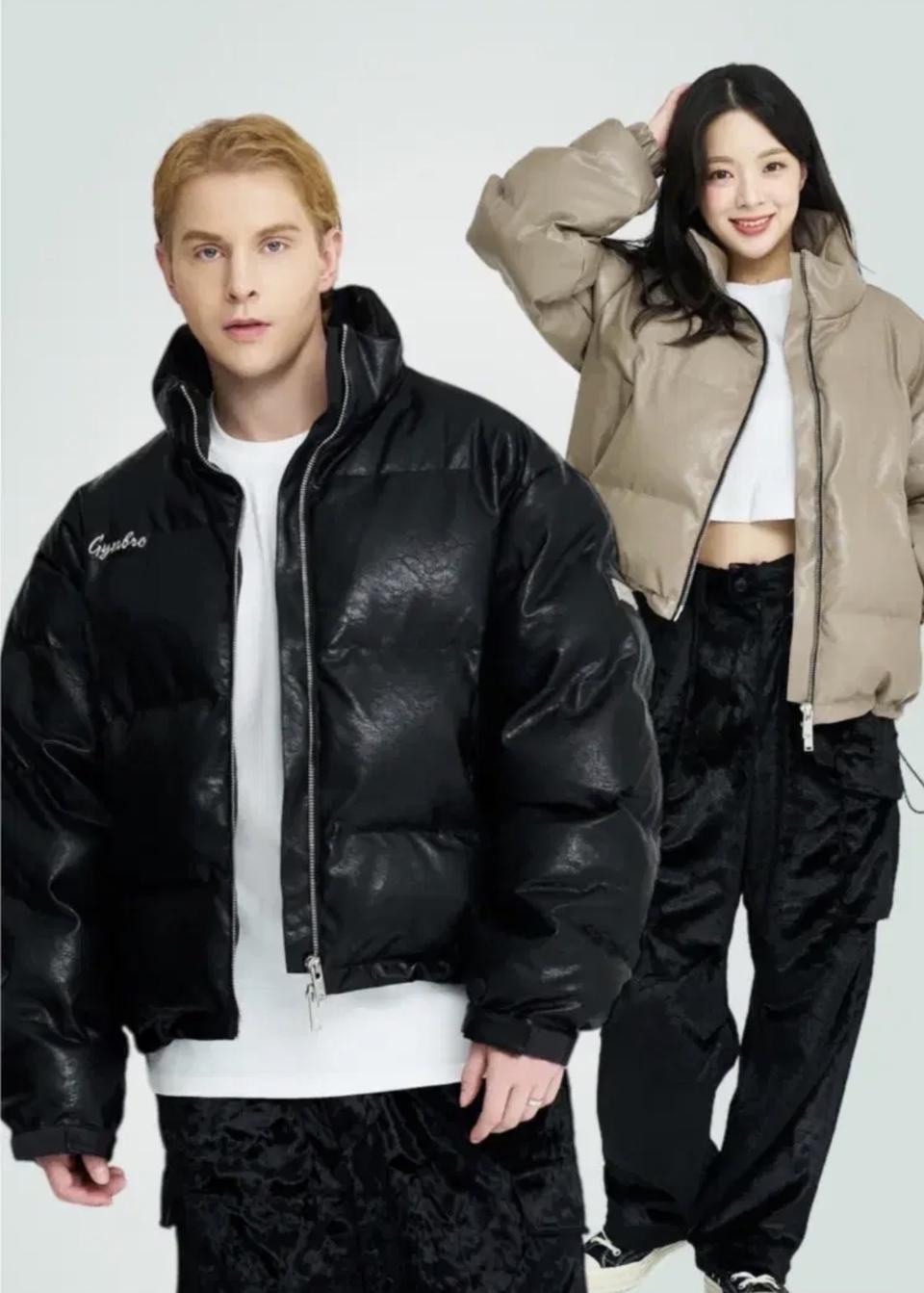 짐브로 헤비레더패딩 판매합니다