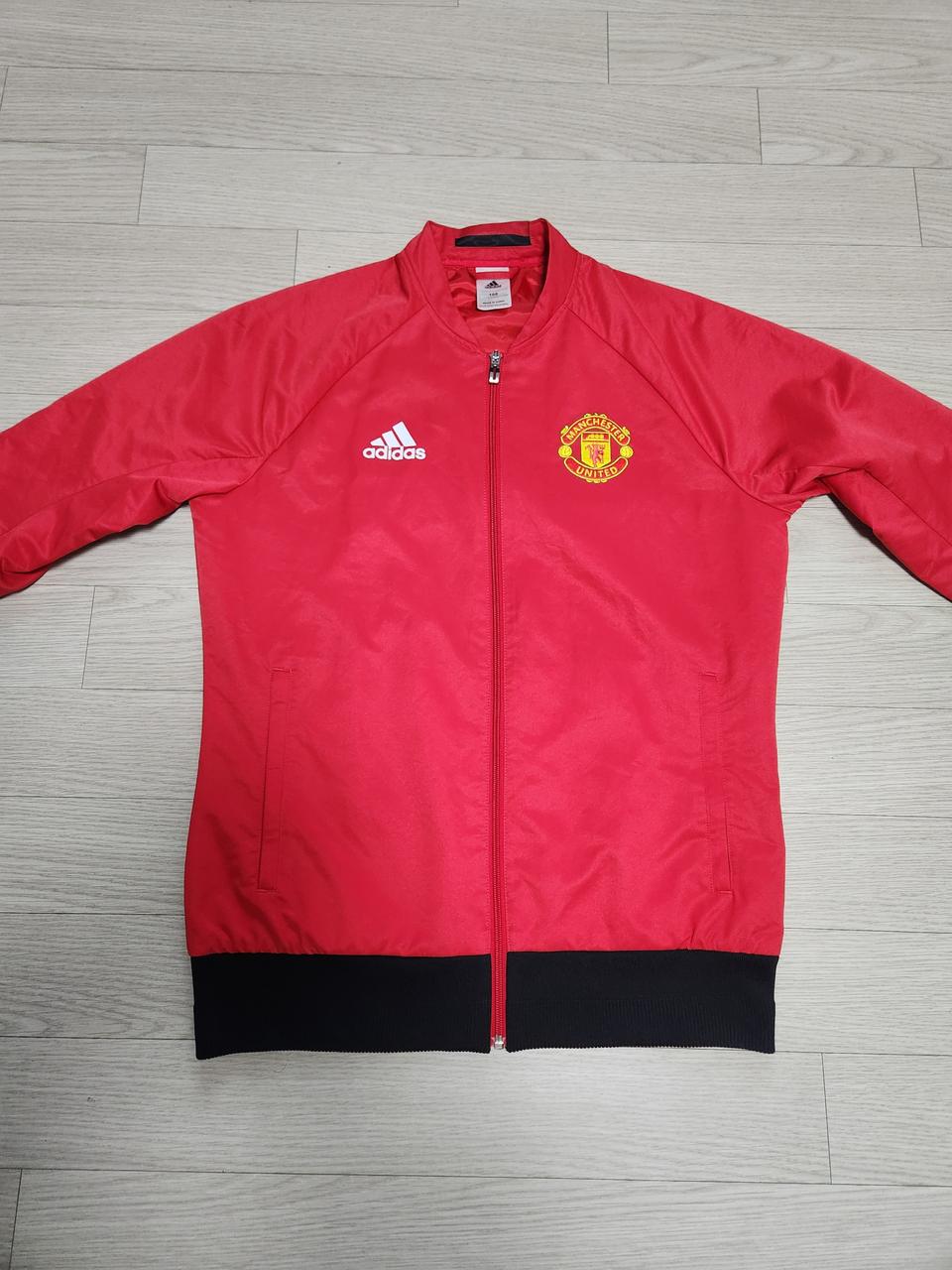 (105)아디다스 맨체스터 유나이티드 우븐 앤섬자켓