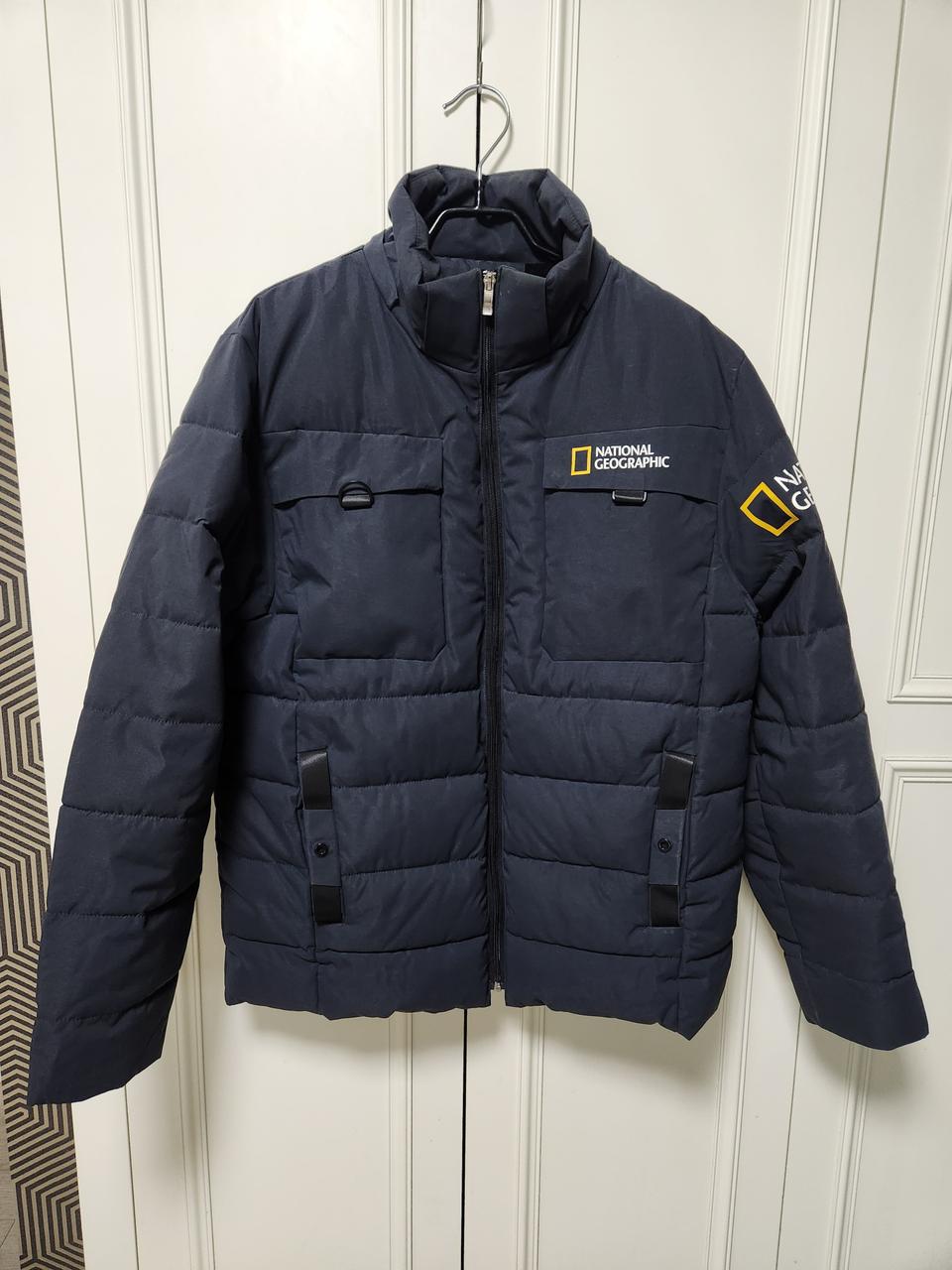 (105)내셔널지오그래픽 남성 다운 점퍼