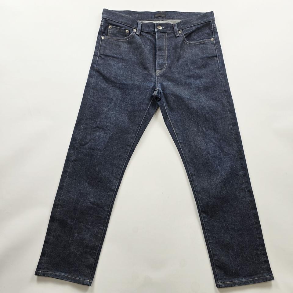 유니클로 청바지 셀비지 약스판 사이즈32 R3515
