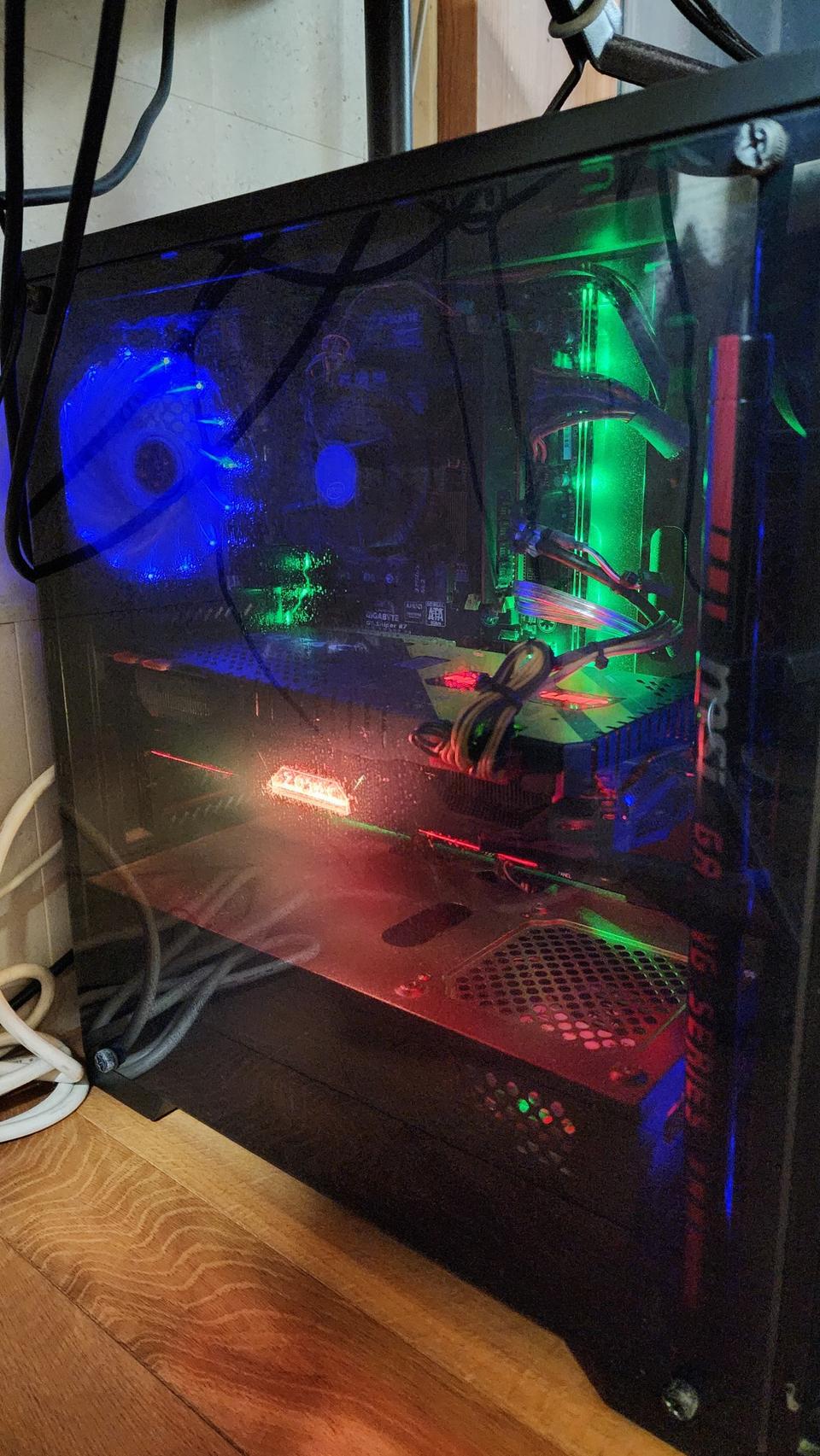 게이밍 컴퓨터 풀세트