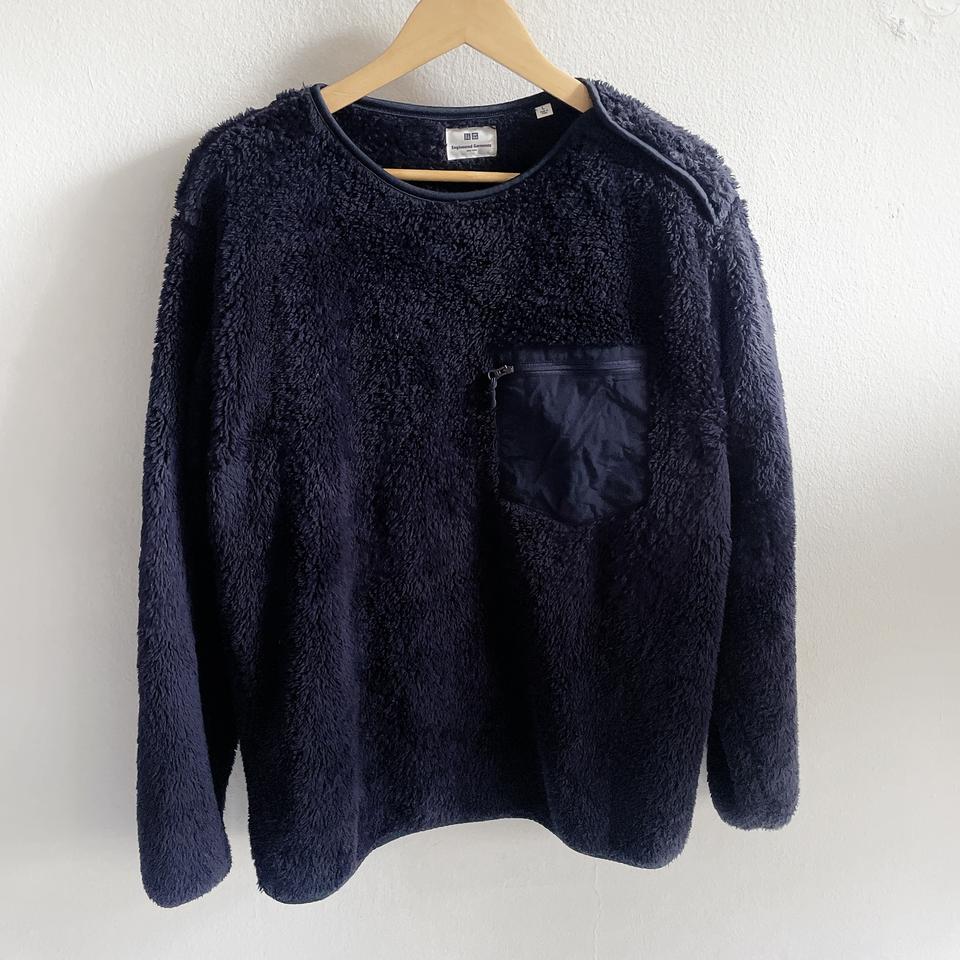 남성L) 유니클로 엔지니어드가먼츠 후리스 티셔츠