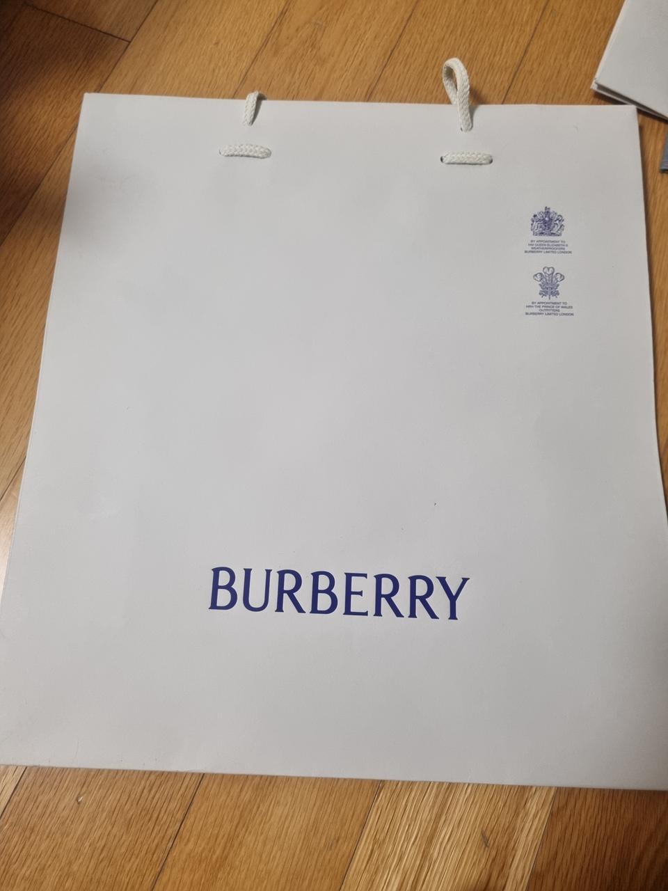 버버리 쇼핑백
