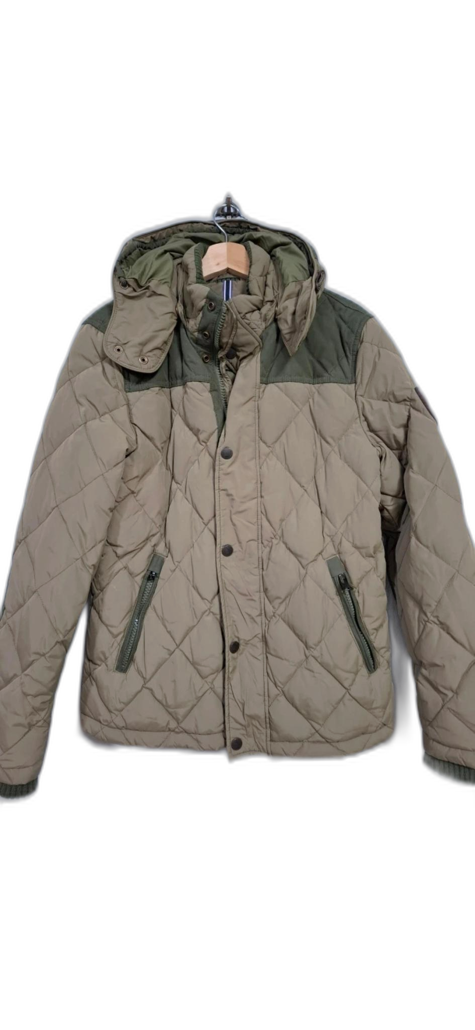 타미힐피거 퀼팅 패딩잠바 S