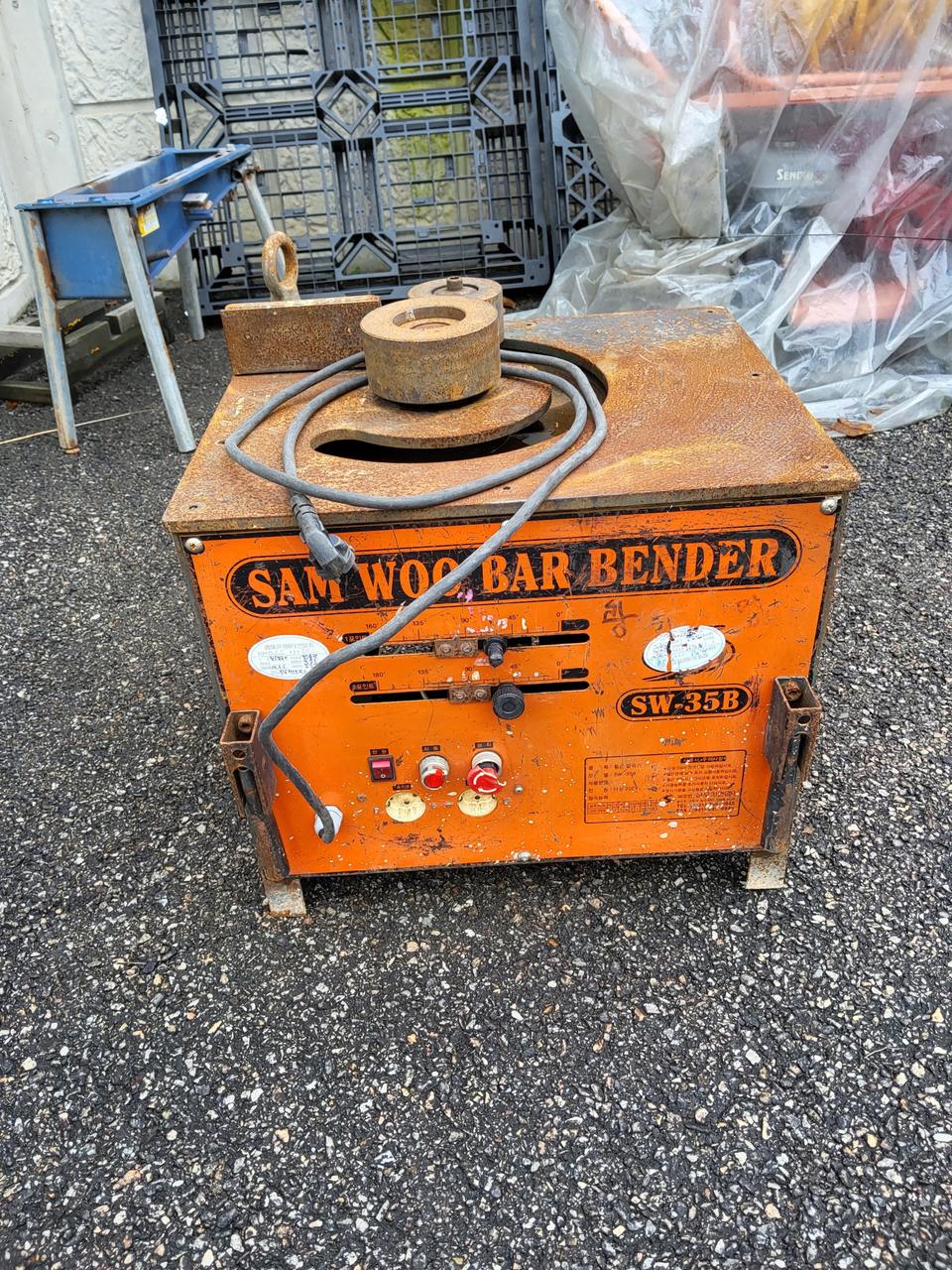 삼우 철근밴딩기  안산 사사동