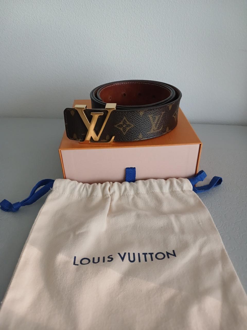 루이비통 모노그램 벨트 금장 버클 풀박스
