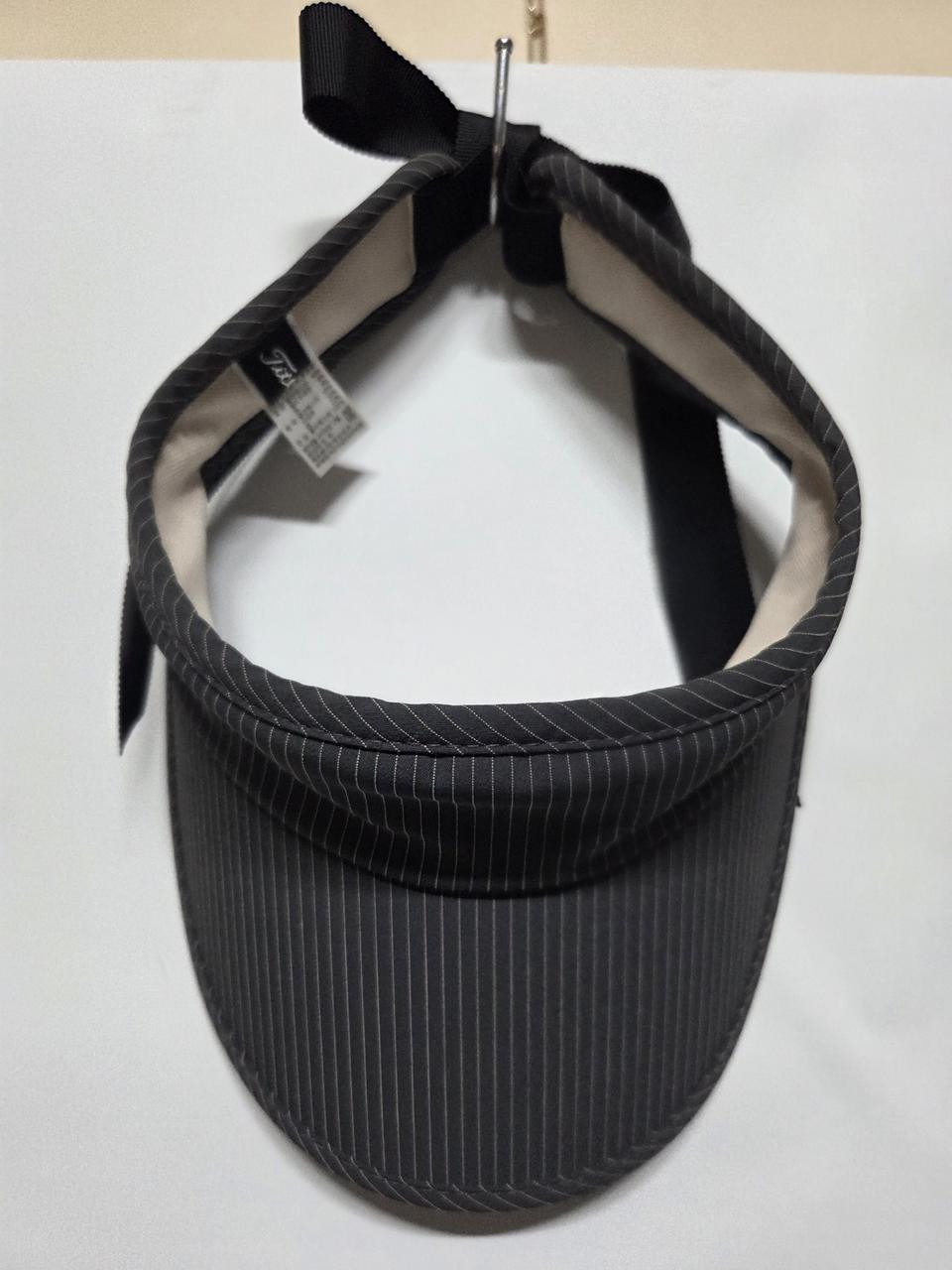 타이틀 스트라이프 리본 썬캡