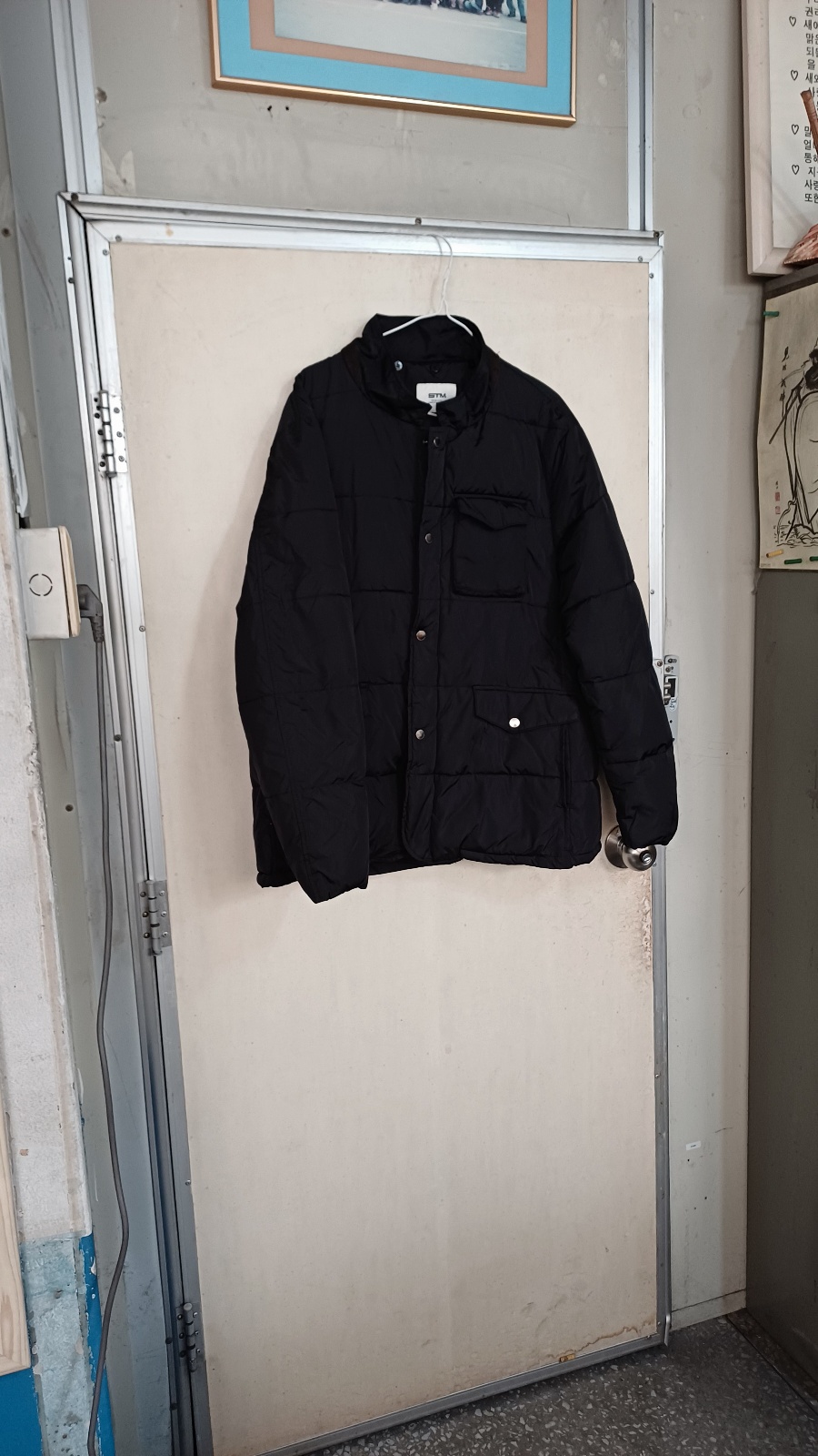 모던컴퓨리남성패딩자켓100싸이즈