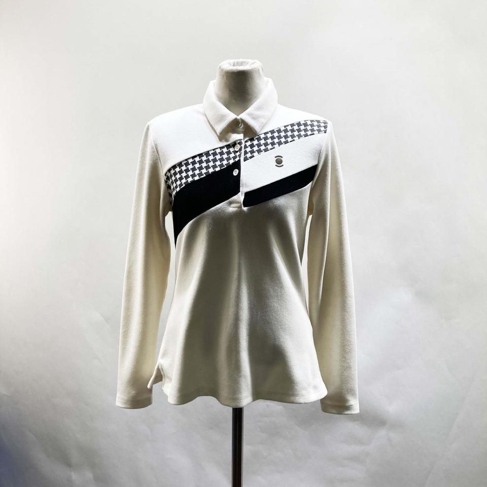 와이드앵글 여성 카라 기모티셔츠 90 진스센스