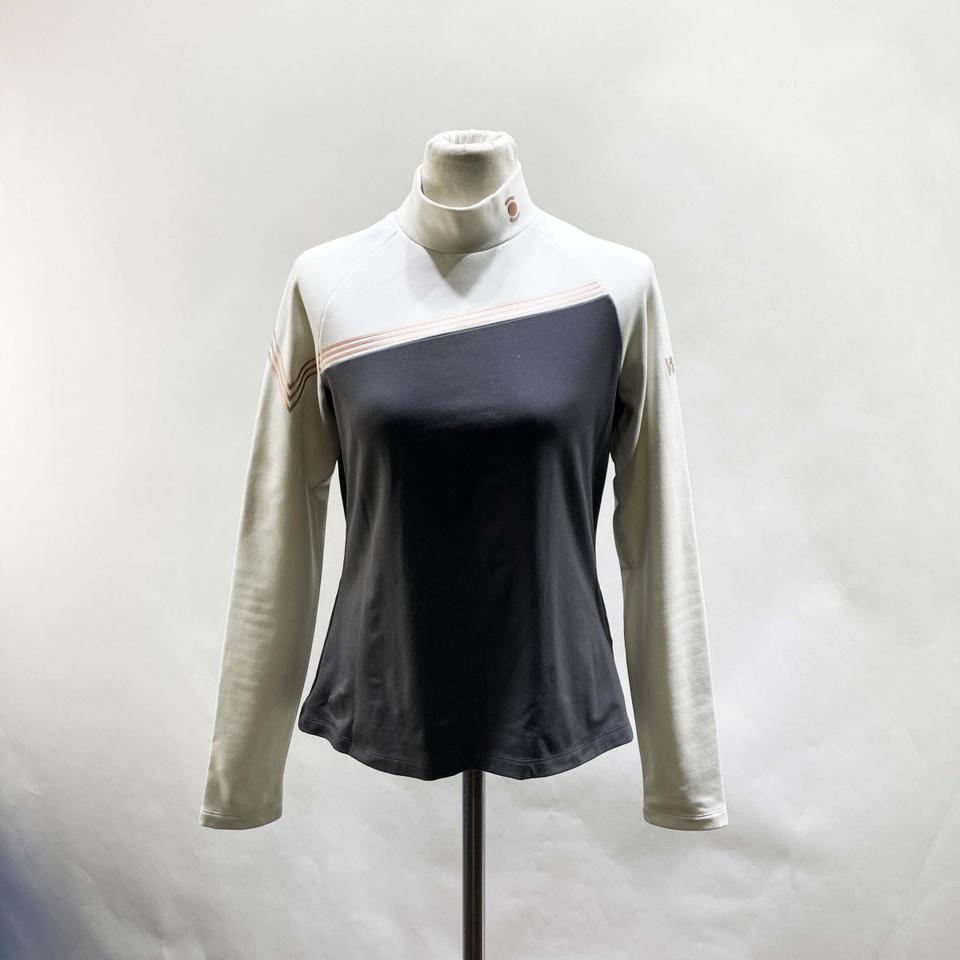 와이드앵글 여성 폴라넥 기모티셔츠 90 진스센스