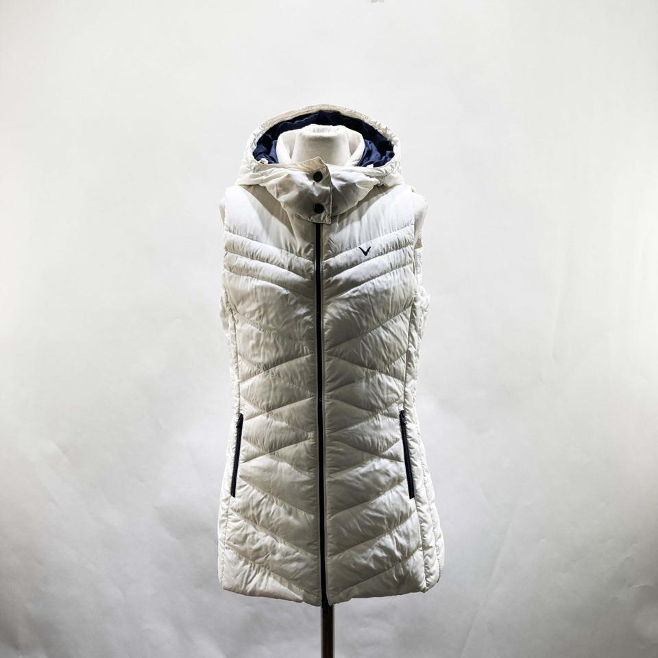 캘러웨이 여성 구스롱패딩조끼 95 진스센스