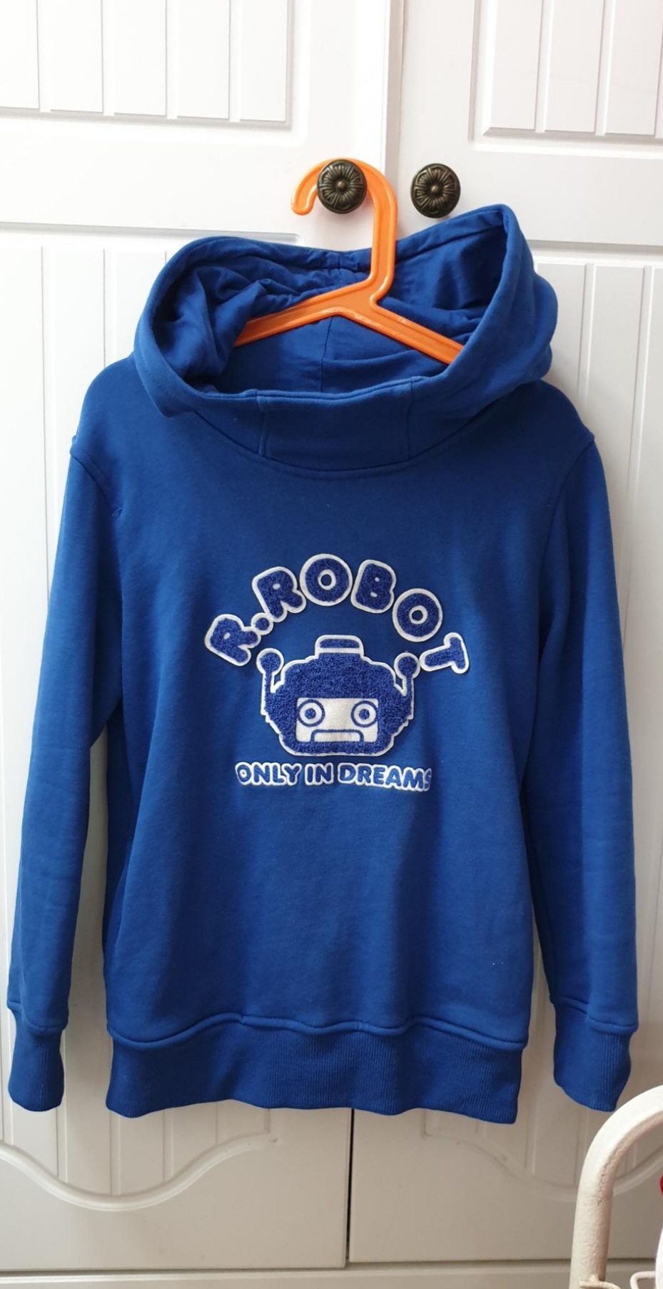 알로봇 도톰 후드티셔츠 130호 재질 좋습니다 겨울용