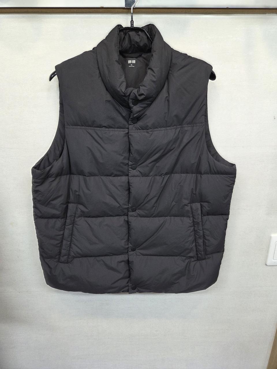 유니클로 다운 패딩 조끼 xl