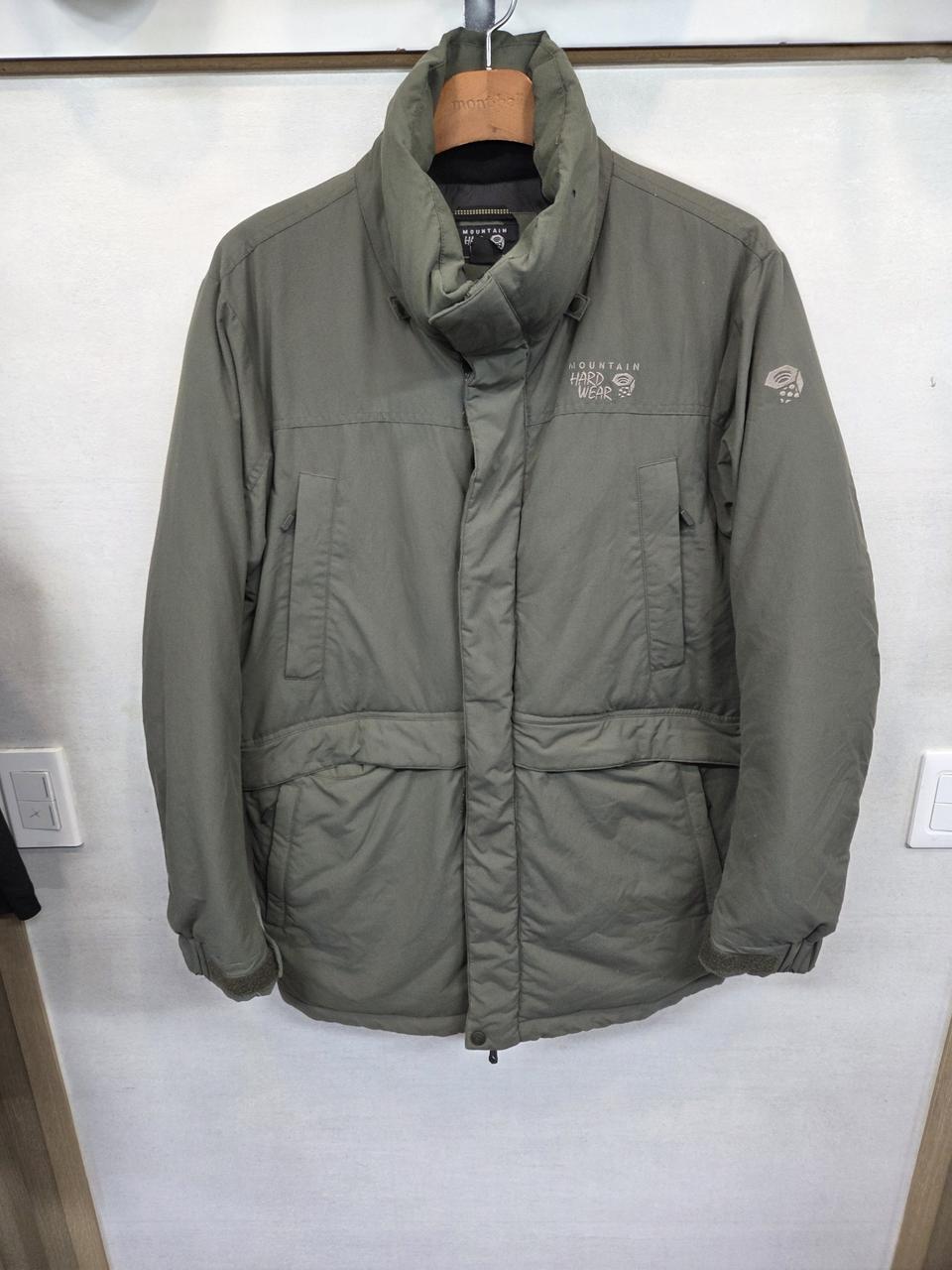 마운틴하드웨어 덕다운 야상 파카 L 올리브카키