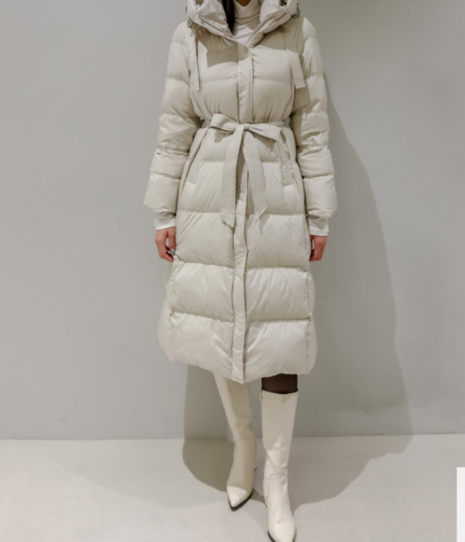 덕다운 롱패딩