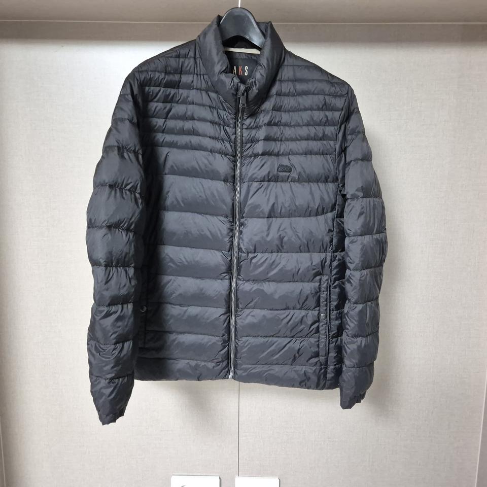 105)닥스 남성 로고패치 구스다운점퍼