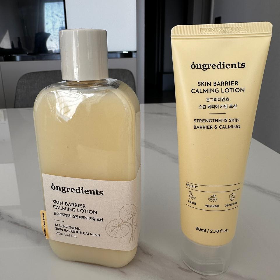 온그리디언츠 스킨 베리어 카밍 로션 세트