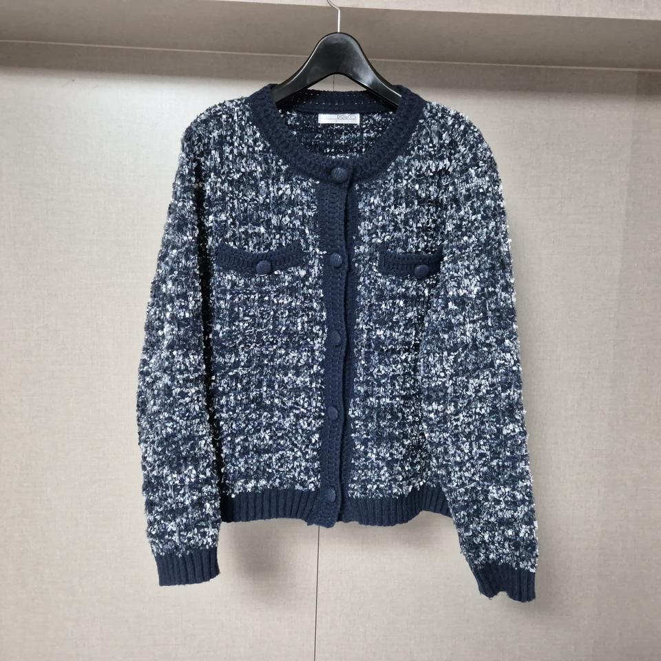 2)리리앤코 트위드 니트 가디건