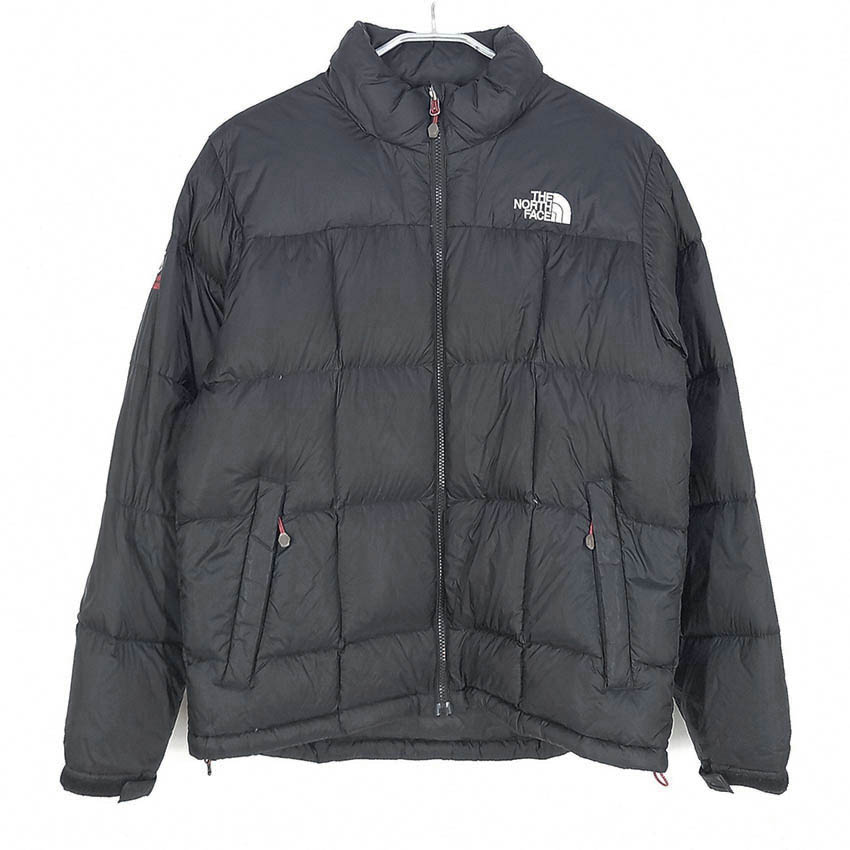 노스페이스800 여성 구스다운 중경량패딩 블랙95 (HU42013)