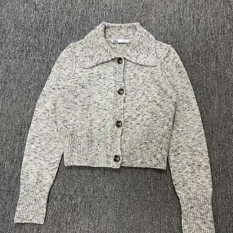 자라 크롭 가디건