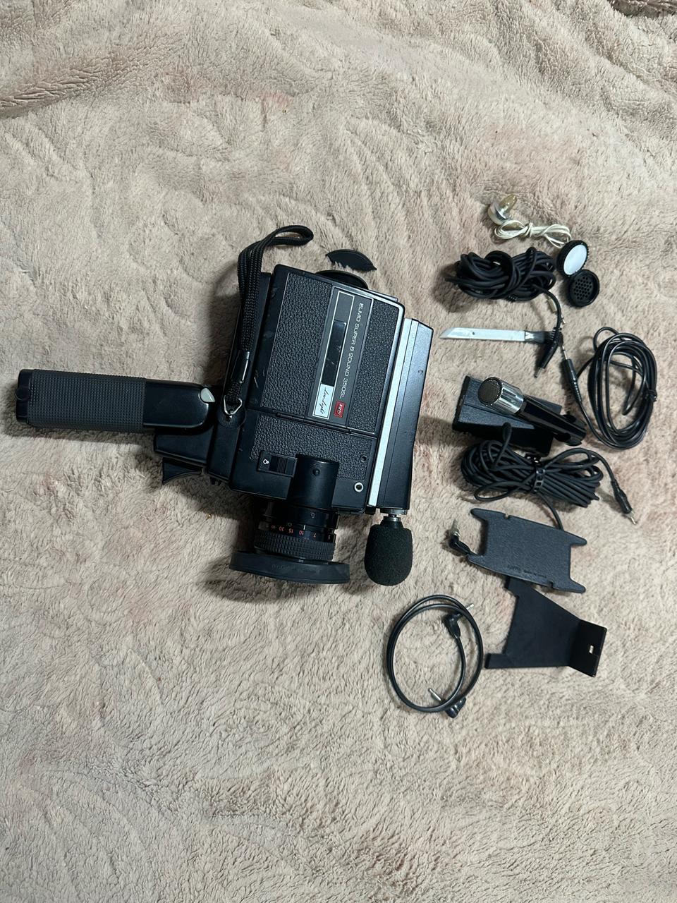 ELMO SUPER 8 SOUND 350SL 마이크 풀세트 (엔틱)판매