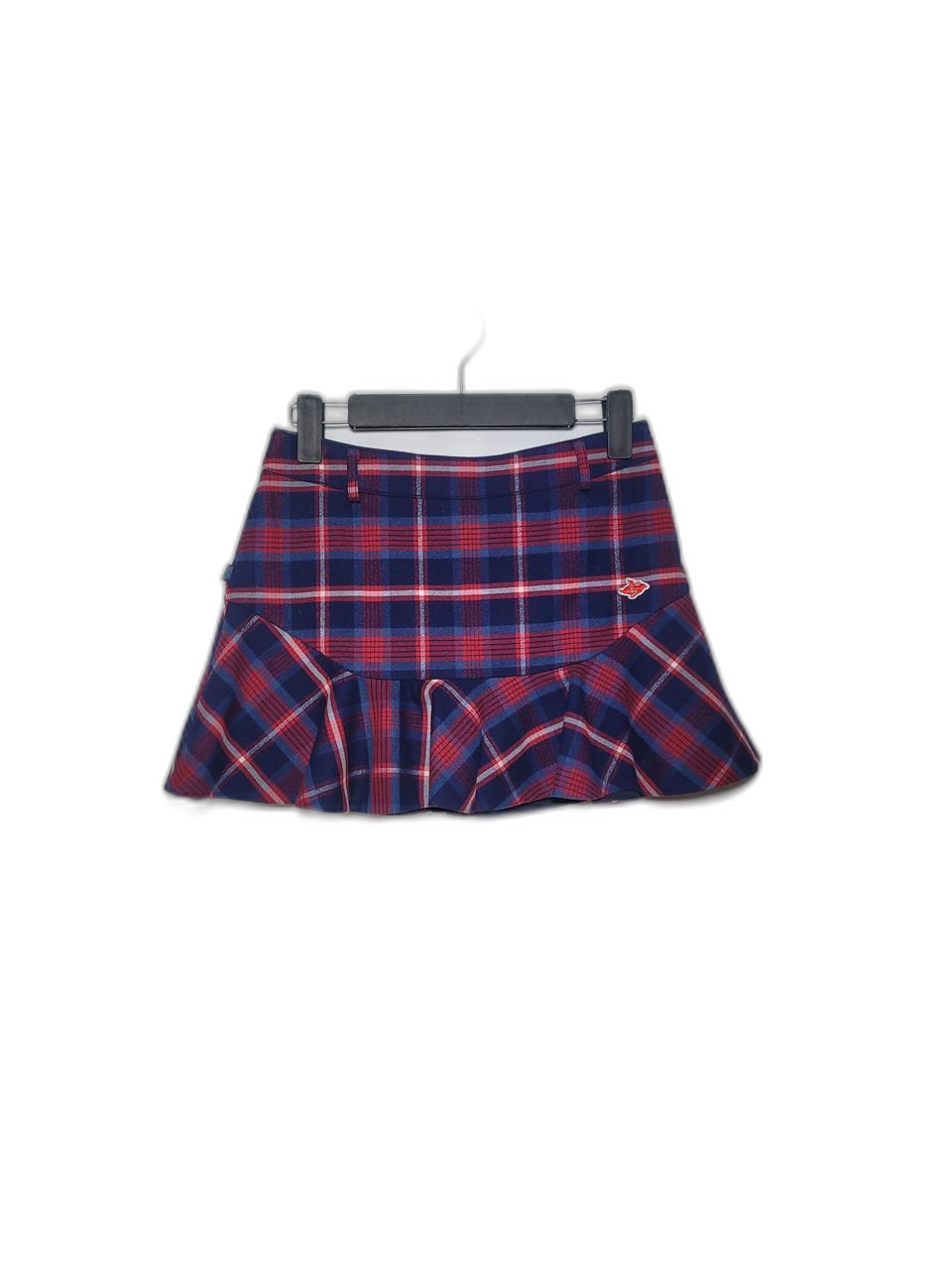 PEARLYGATES 파리게이츠 여성 겨울용 체크 스커트