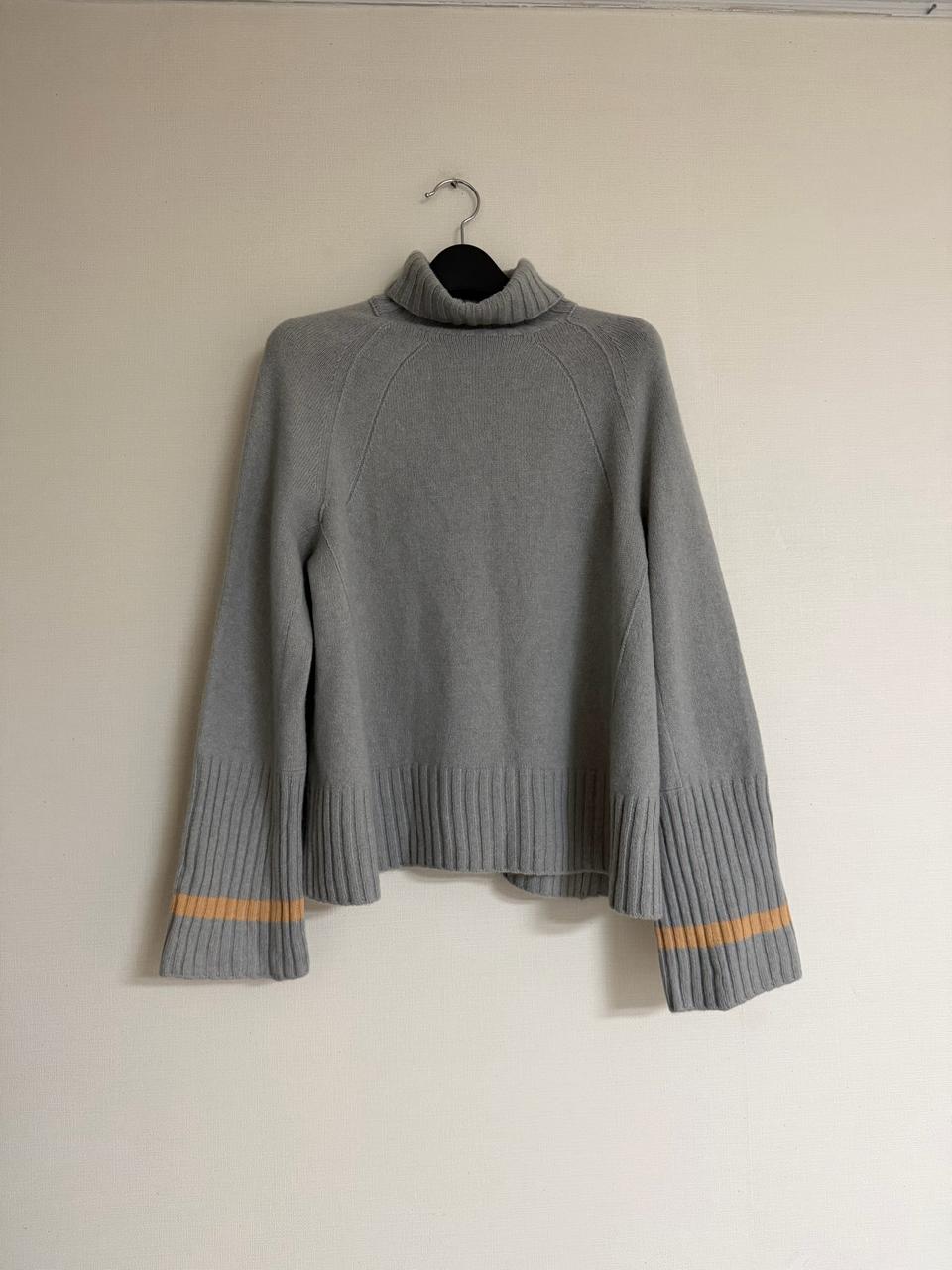 타임 울 캐시미어 터틀넥 니트