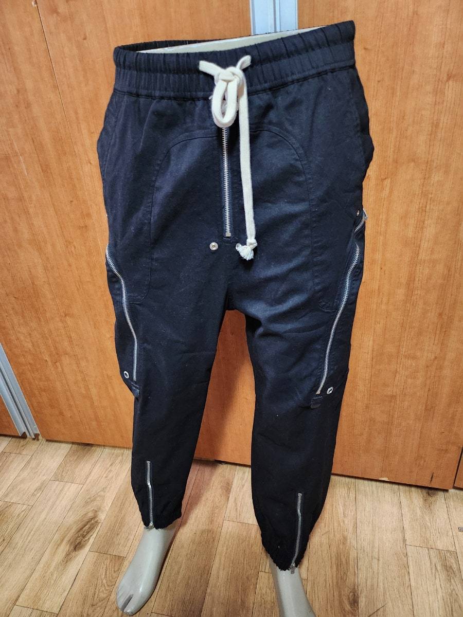 DRZR HOMME밴딩카고조거스판남성바지디자인독특XL 입니다만약32에서3