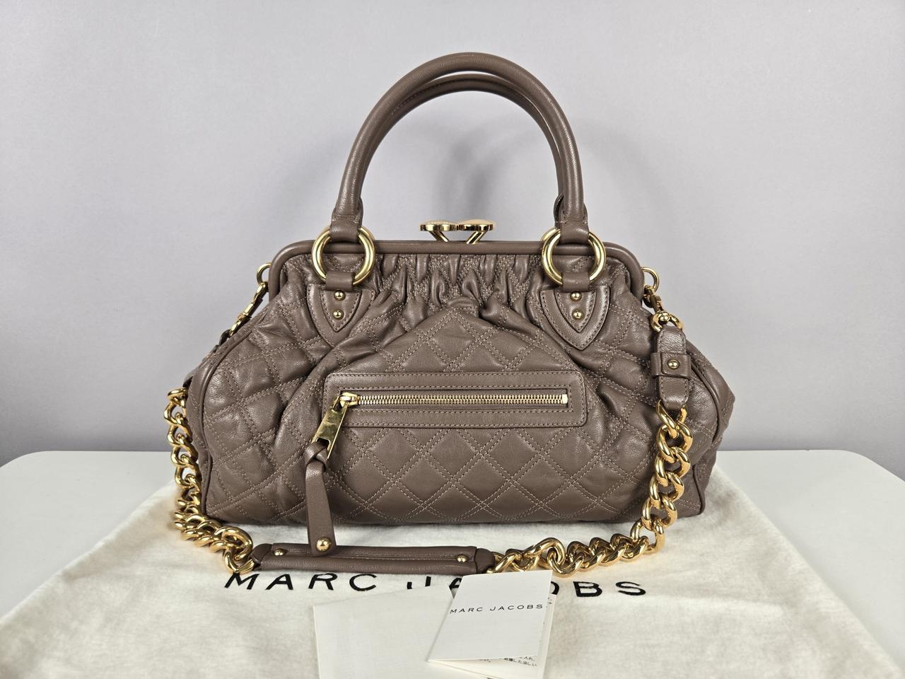 마크제이콥스 스탐백 라지 고트스킨 퀼팅 체인백 가방 정품 스탐