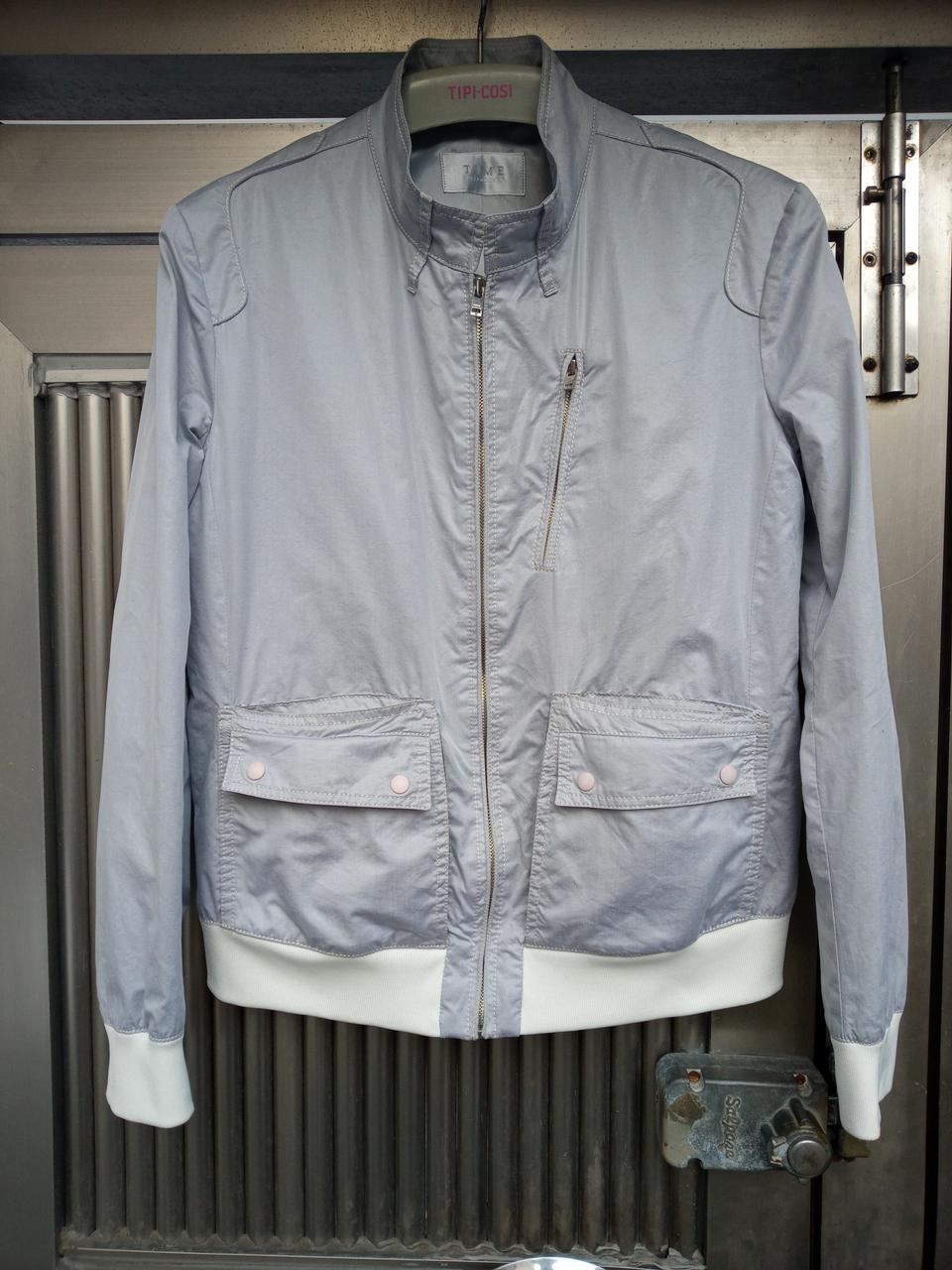 정품 타임옴므 블루종자켓 100호 상태우수