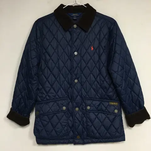 랄프로렌폴로 코듀로이카라 퀼팅 자켓 14-16Y