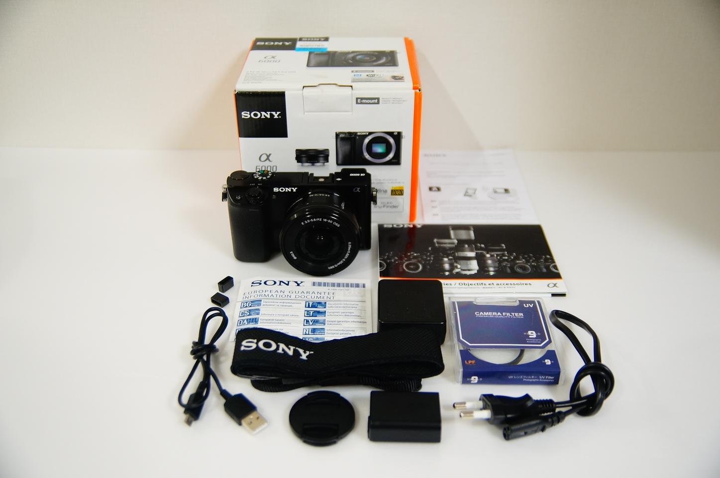 [소니] A6000 블랙 미러리스 박스셋 팝니다.(4,321컷)