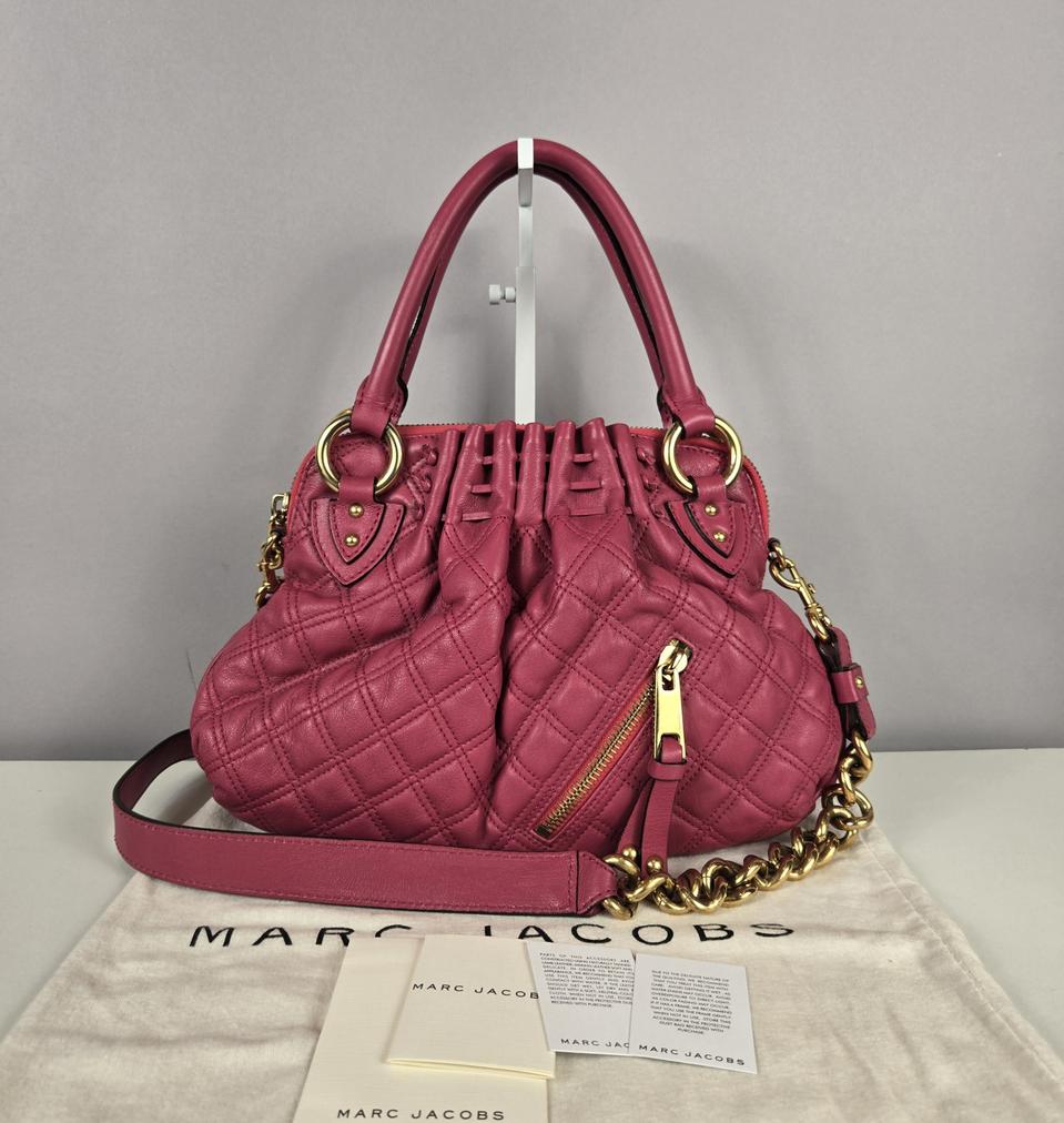 마크제이콥스 세실리아백 가방 정품 램스킨 퀼팅 체인 백 세실리아