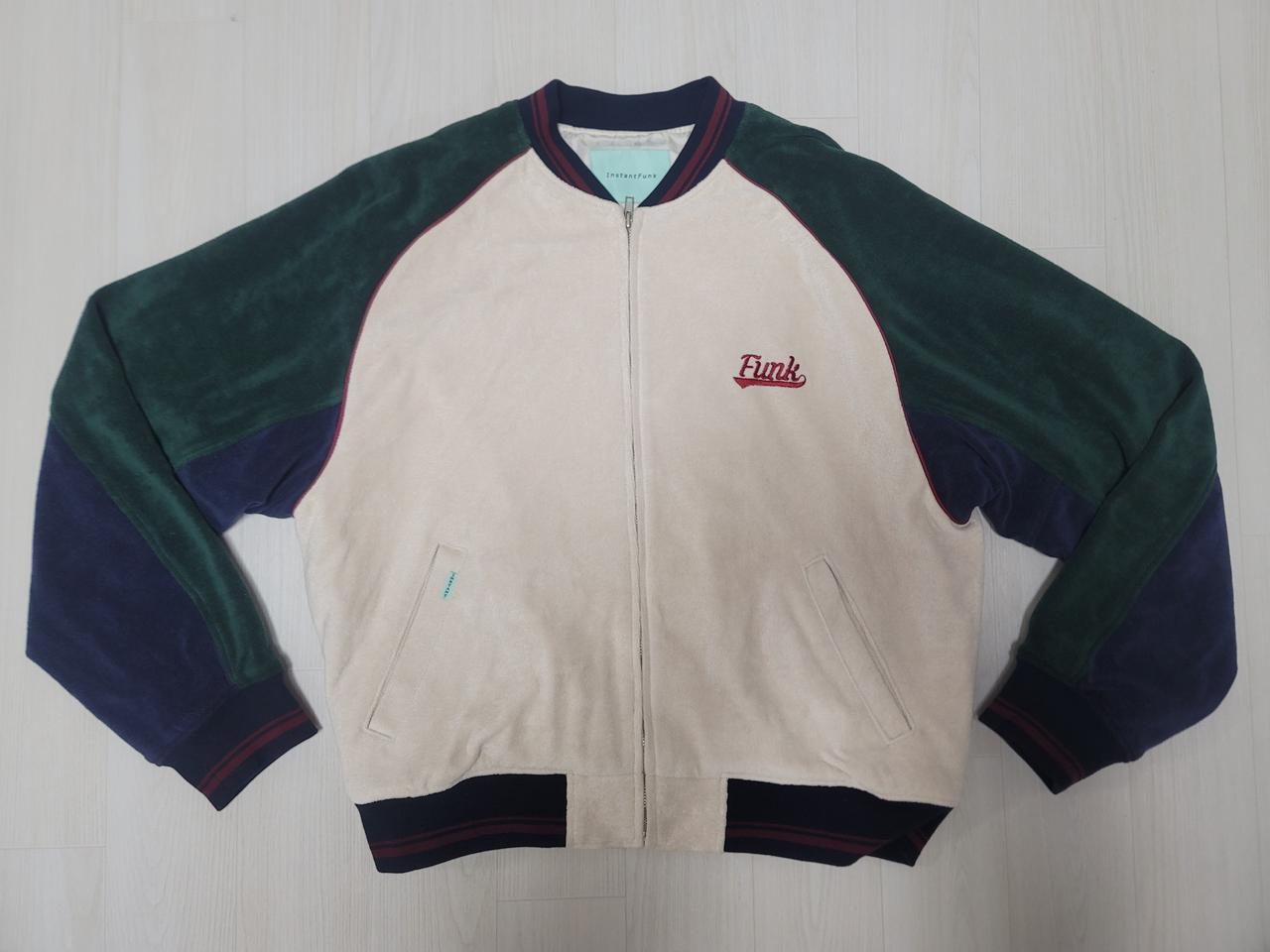 (0,105)인스턴트펑크 MS 테리 바시티 자켓 판매합니다