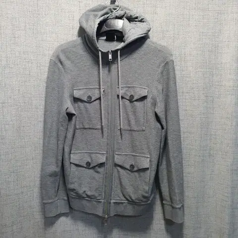 아르마니익스체인지 남성 포켓 레귤러핏 니트 후드집업 M