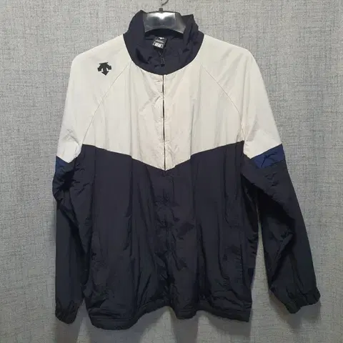 데상트 남성 컬러블록 우븐 바람막이 2XL