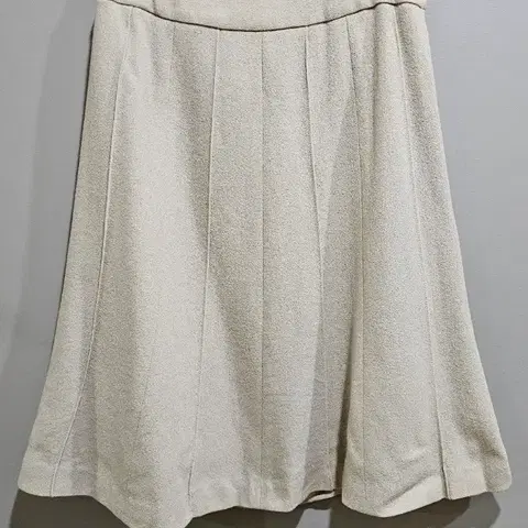 [ 1+1 ] JE CHICHI ) 아이보리 울 스커트 S
