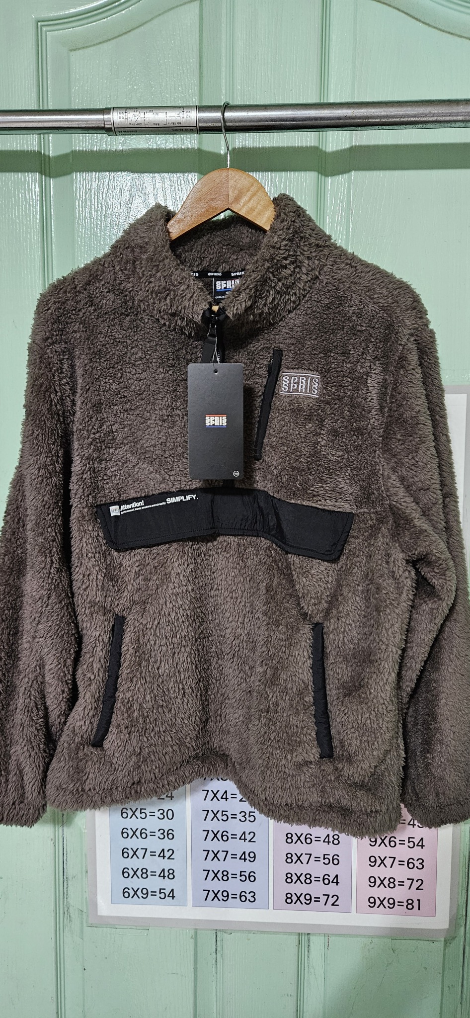 스프리스 아노락 점퍼 사이즈100 새옷입니다