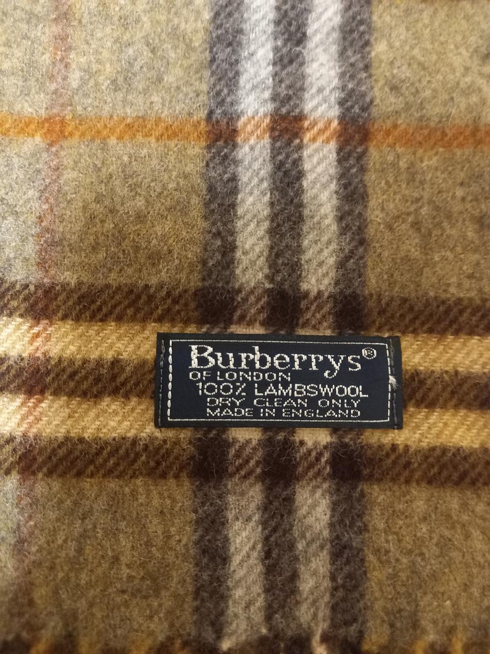 정품 버버리 램스울 머플러 [미사용]