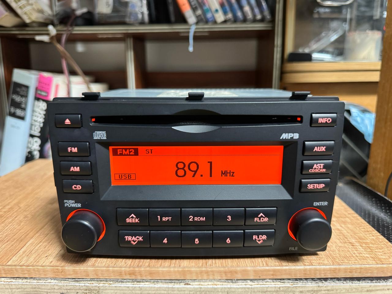 뉴모닝 순정오디오