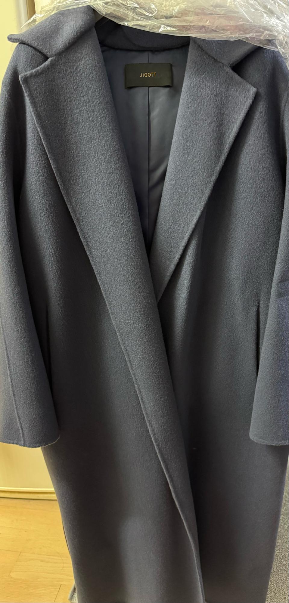 지고트 핸드메이드 롱코트 모100% 55사이즈