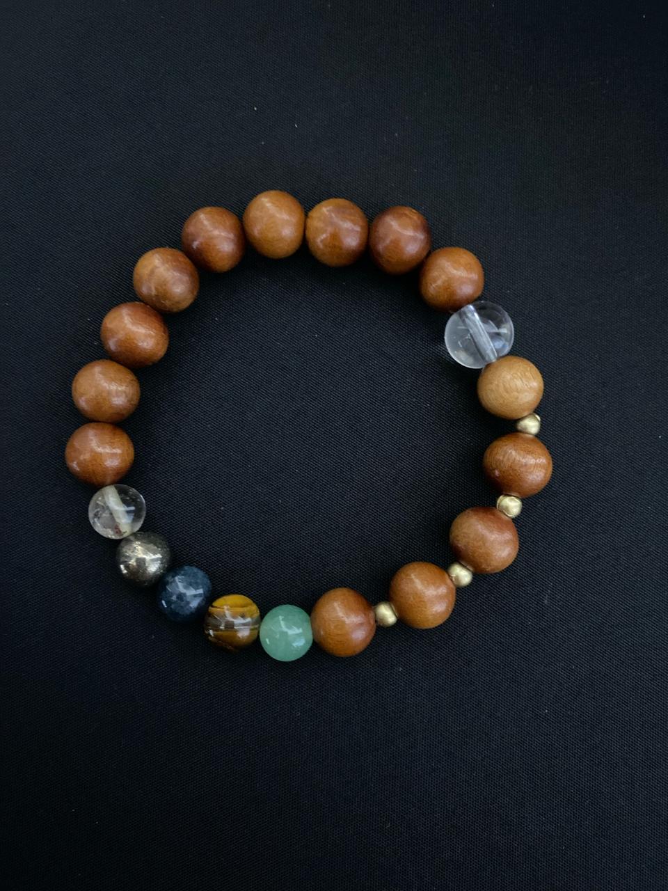 천연우드 & 원석 팔찌
