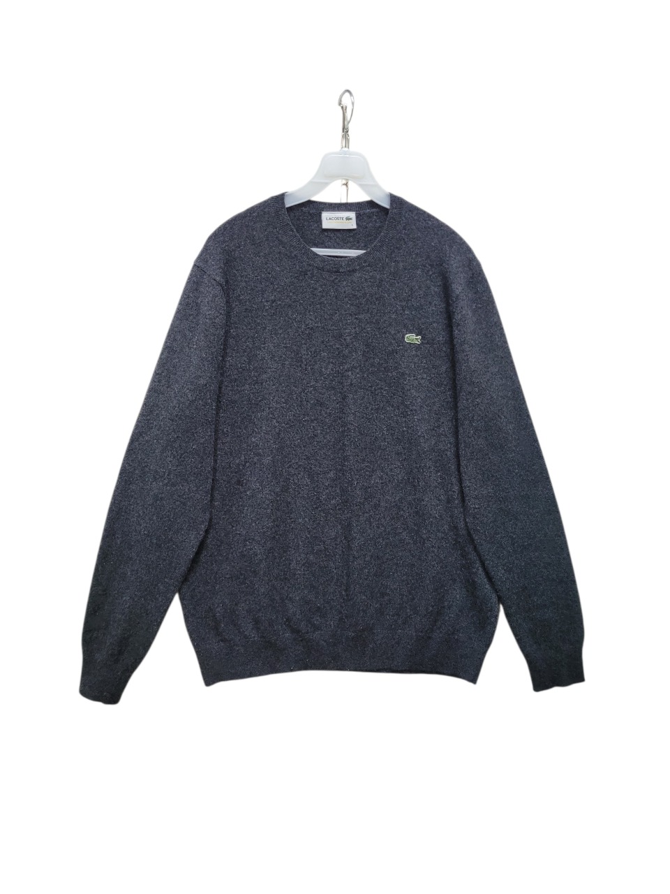 라코스테 일본 정품 인기베스트 차콜컬러고품질 캐시미어 100 니트