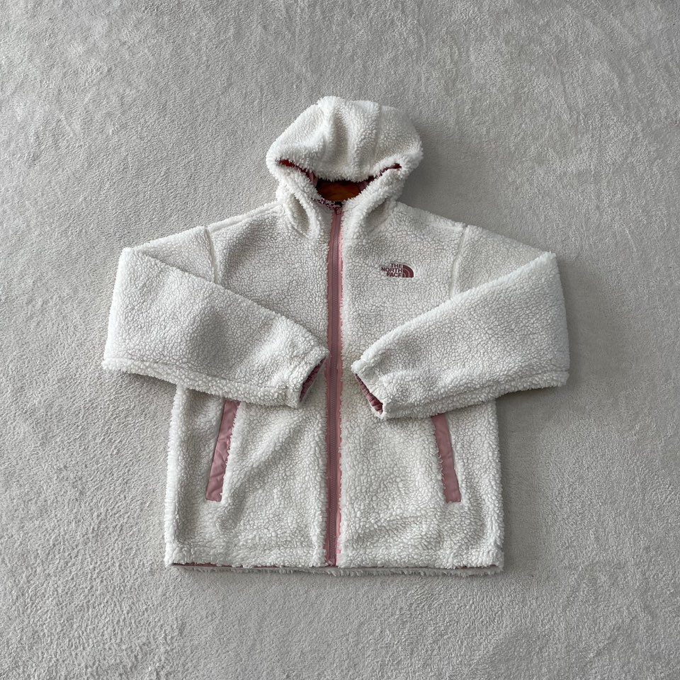 S 노스페이스 플레이 리버시블 양면 후리스 패딩자켓