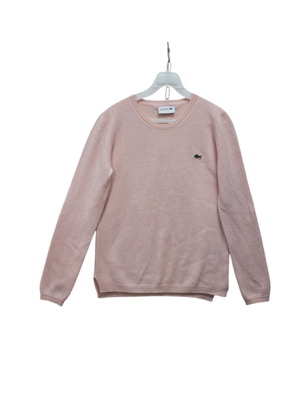 라코스테 일본 정품 베이비 핑크컬러고품질 캐시미어 100퍼 니트