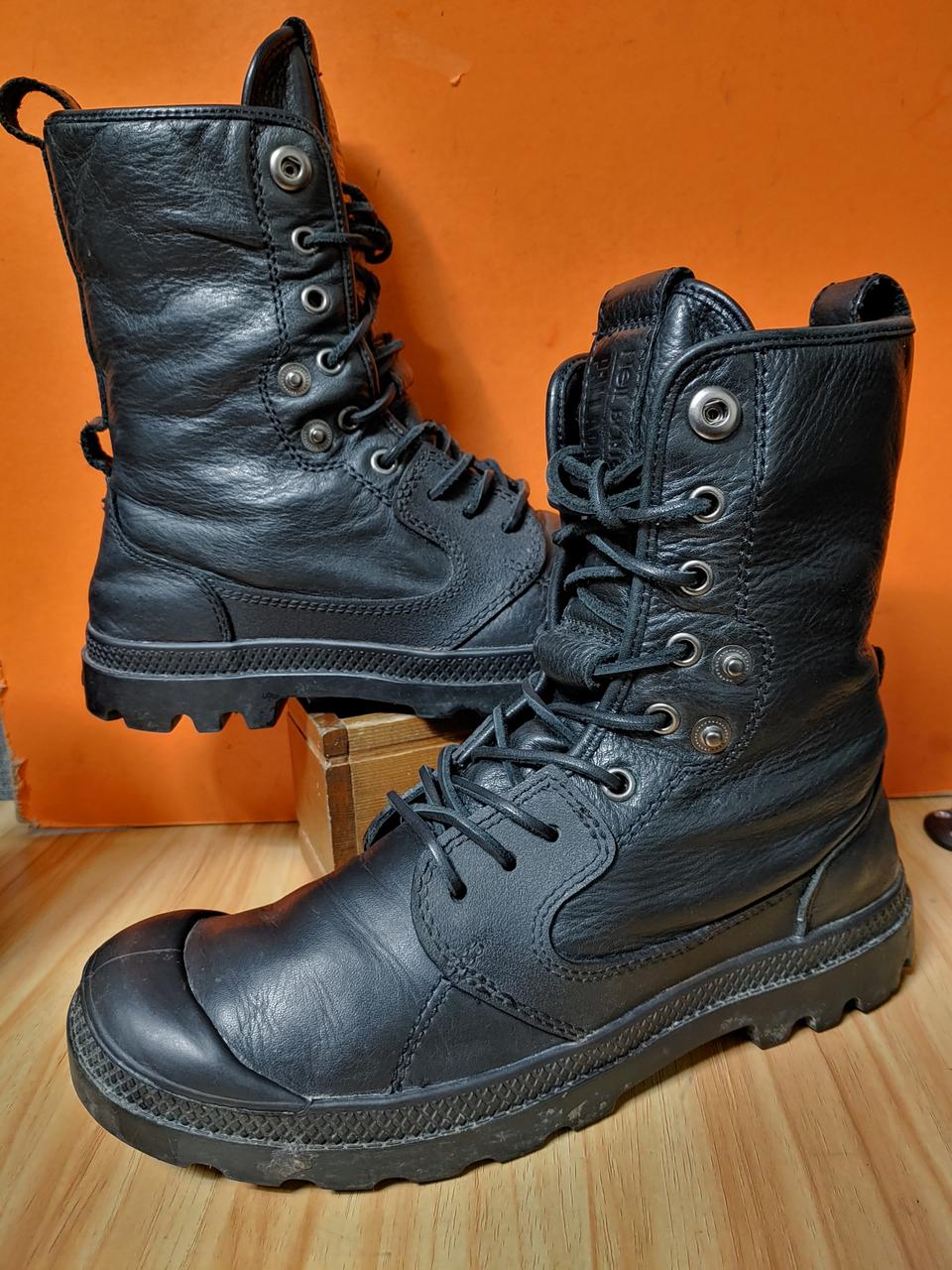 팔라디움 천연가죽 워커 부츠(US8추천사이즈255)