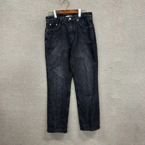 브랜디드 빈티지워싱 블랙진 흑청바지 28인치 M07321