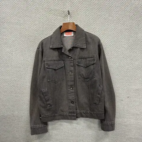 빈티지 캐주얼 피그먼트 트러커 자켓 90 M07334